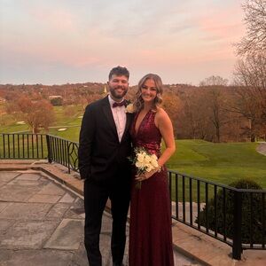 Revelry Dylan Sequin Dress- Cabernet